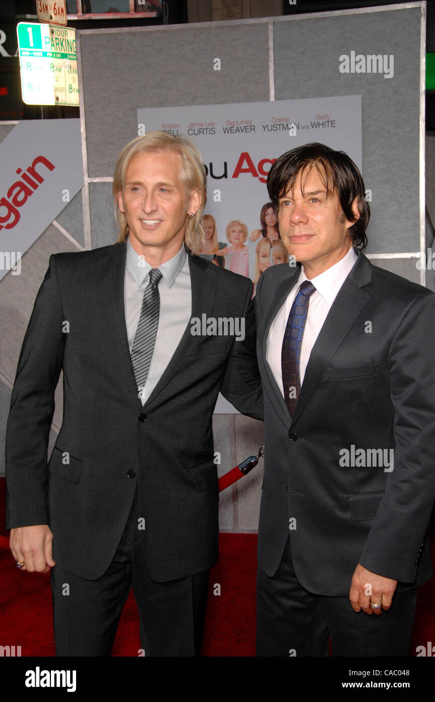22 septembre 2010 - Hollywood, Californie, États-Unis - David Meister et Alan Siegel lors de la première du nouveau film de Touchstone Pictures VOUS ENCORE UNE FOIS, tenu au El Capitan Theatre, le 22 septembre 2010, à Los Angeles.. 2010.K65977MGE(Image Crédit : © Michael Germana/Globe Photos/ZUMApress.com) Banque D'Images