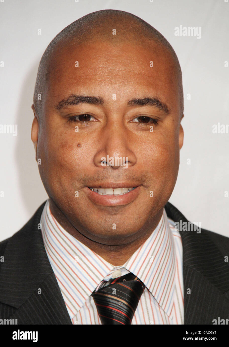 15 juin 2010 - New York, New York, États-Unis - Baseball palyer BERNIE WILLIAMS assiste à l'espoir pour les enfants Samsung gala tenu au Cipriani Wall Street. (Crédit Image : © Kaszerman ZUMApress.com)/Nancy Banque D'Images