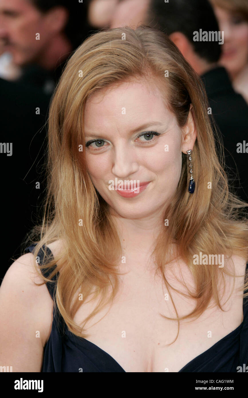 24 févr. 2008 - Hollywood, Californie, USA - L'actrice Sarah POLLEY arrivant à la 80e annuelle des Academy Awards tenue au Kodak Theatre à Hollywood. (Crédit Image : © Lisa O'Connor/ZUMA Press) Banque D'Images