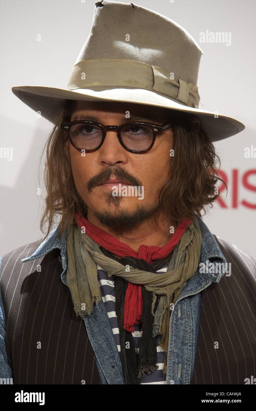 16 déc., 2010 - Madrid, Madrid, Espagne - Angelina Jolie et Johnny Depp assister à la photocall de l'hôtel à Madrid à Villamagna (crédit Image : © Jack Abuin/ZUMAPRESS.com) Banque D'Images