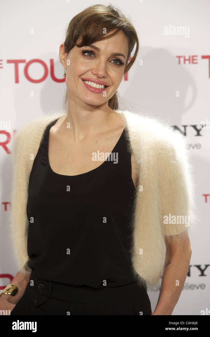 16 déc., 2010 - Madrid, Madrid, Espagne - Angelina Jolie et Johnny Depp assister à la photocall de l'hôtel à Madrid à Villamagna (crédit Image : © Jack Abuin/ZUMAPRESS.com) Banque D'Images