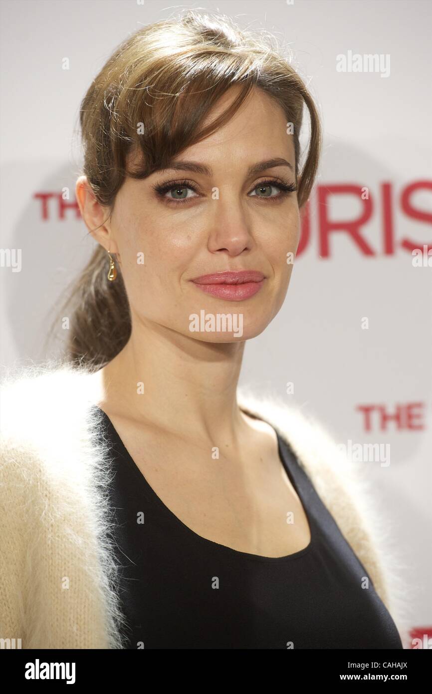 16 déc., 2010 - Madrid, Madrid, Espagne - Angelina Jolie et Johnny Depp assister à la photocall de l'hôtel à Madrid à Villamagna (crédit Image : © Jack Abuin/ZUMAPRESS.com) Banque D'Images