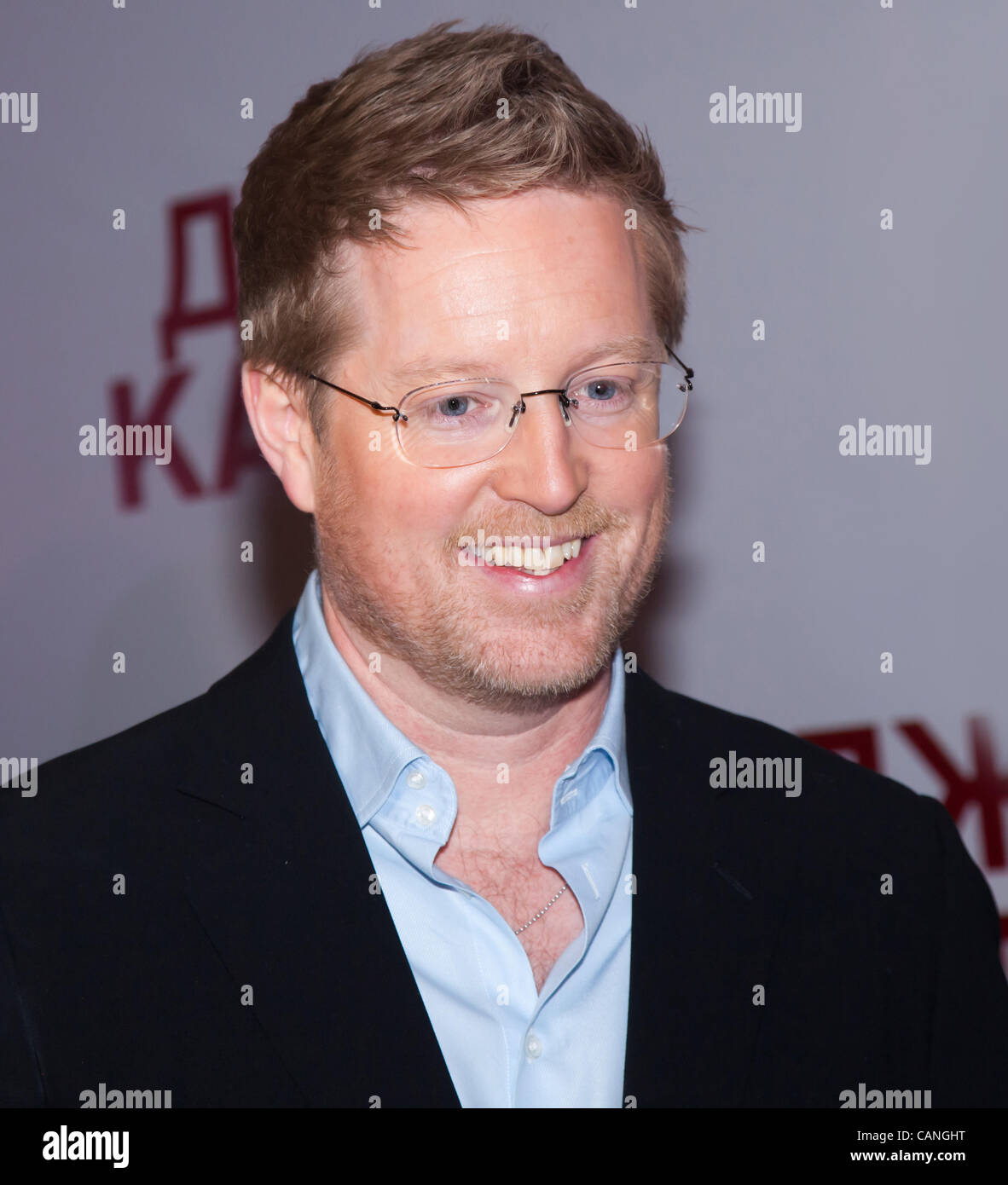 5 mars 2012 - Moscou, Russie - Mars 05,2012.MOSCOU,RUSSIE. Photo:John Carter Premier film à Moscou ; directeur de film Andrew Stanton (crédit Image : © PhotoXpress/ZUMAPRESS.com) Banque D'Images