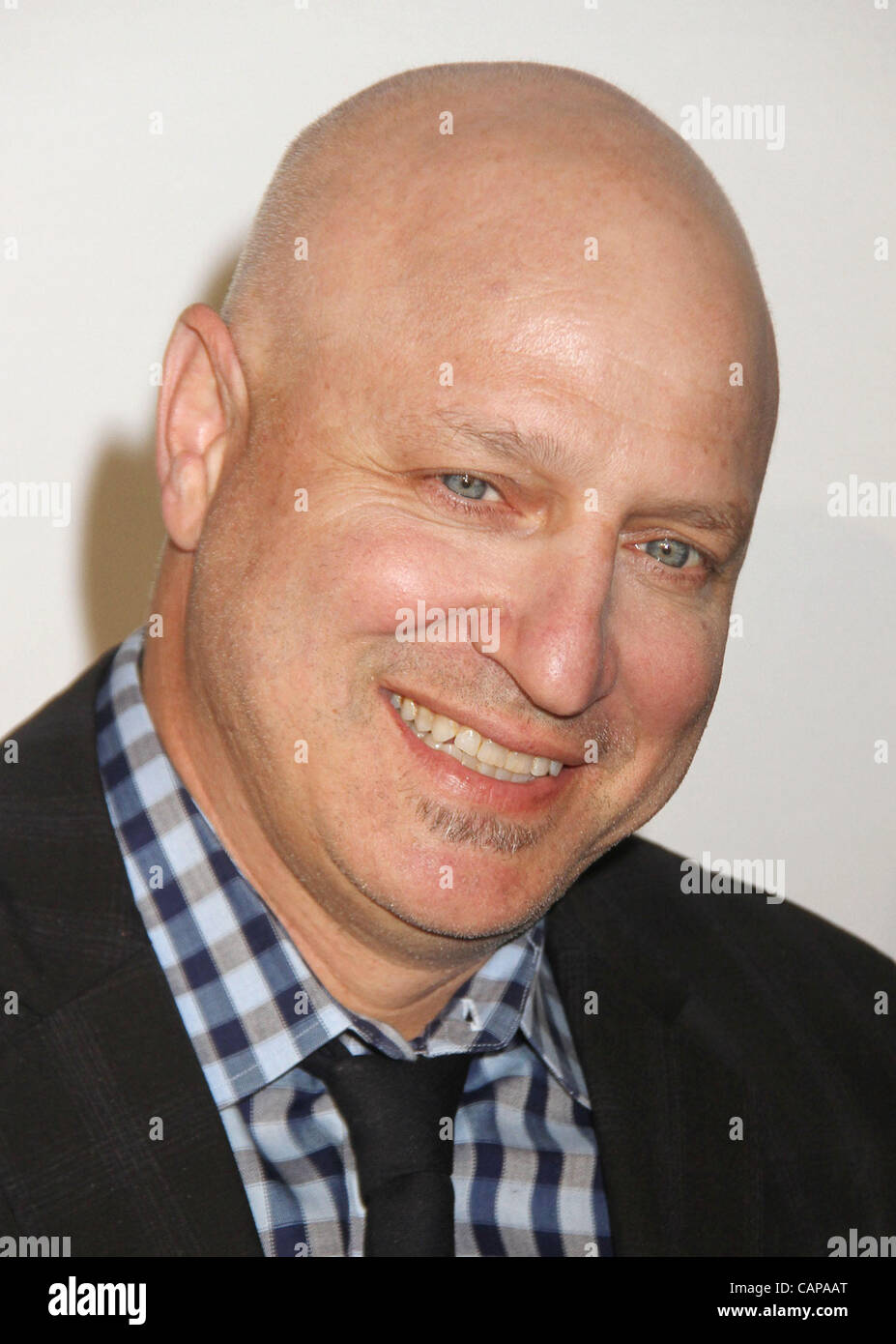 4 avril 2012 - New York, New York, États-Unis - Reality star TOM COLICCHIO assiste à l'MediaÃ•s Bravo 2012 Présentation Upfront tenue à Chelsea. (Crédit Image : © Kaszerman ZUMAPRESS.com)/Nancy Banque D'Images