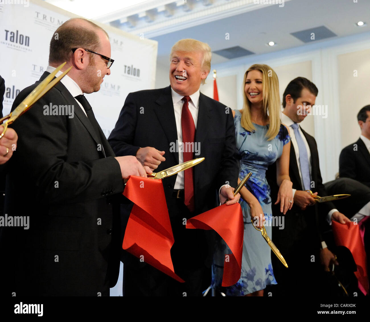 16 avril 2012 - Toronto, Canada - la cérémonie à l&rsquo;hôtel Trump