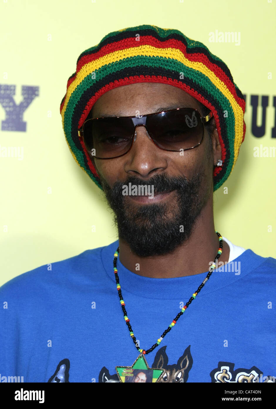 SNOOP DOGG MARLEY. LOS ANGELES PREMIERE HOLLYWOOD LOS ANGELES CALIFORNIA USA 17 avril 2012 Banque D'Images