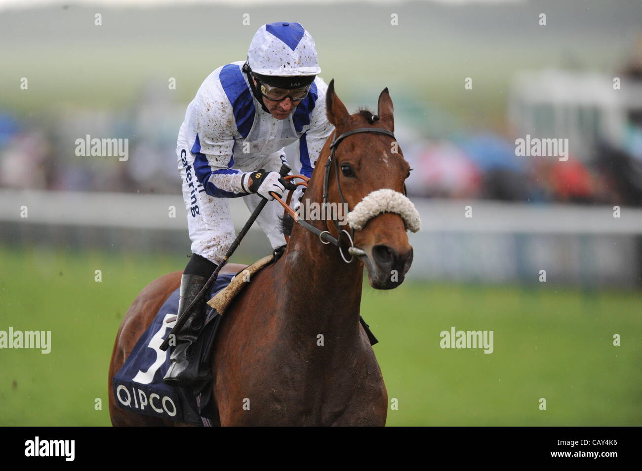 06.05.2012. Newmarket, en Angleterre. Guinées de Newmarket Festival of course.Racing,Dungannon, Jimmy Fortune.Le Qatar Handicap Stakes Banque D'Images