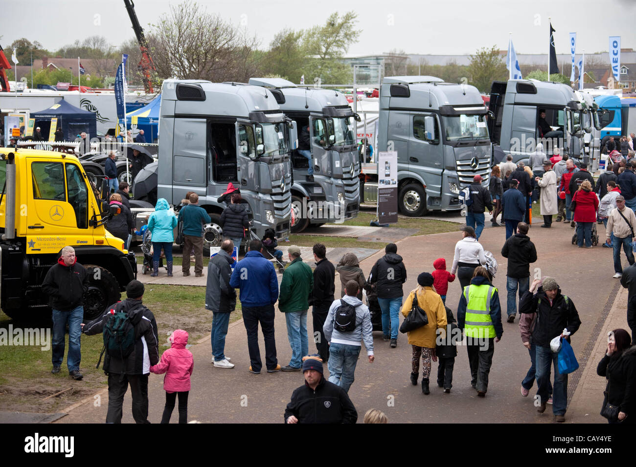 ,Peterborough Cambridgeshire, Royaume-Uni. 07 mars, 2012. Les poids lourds de l'ensemble du Royaume-Uni sont venus à l'événement tenu au Truckfest l'Est de l'Angleterre Showground, Peterborough. Banque D'Images