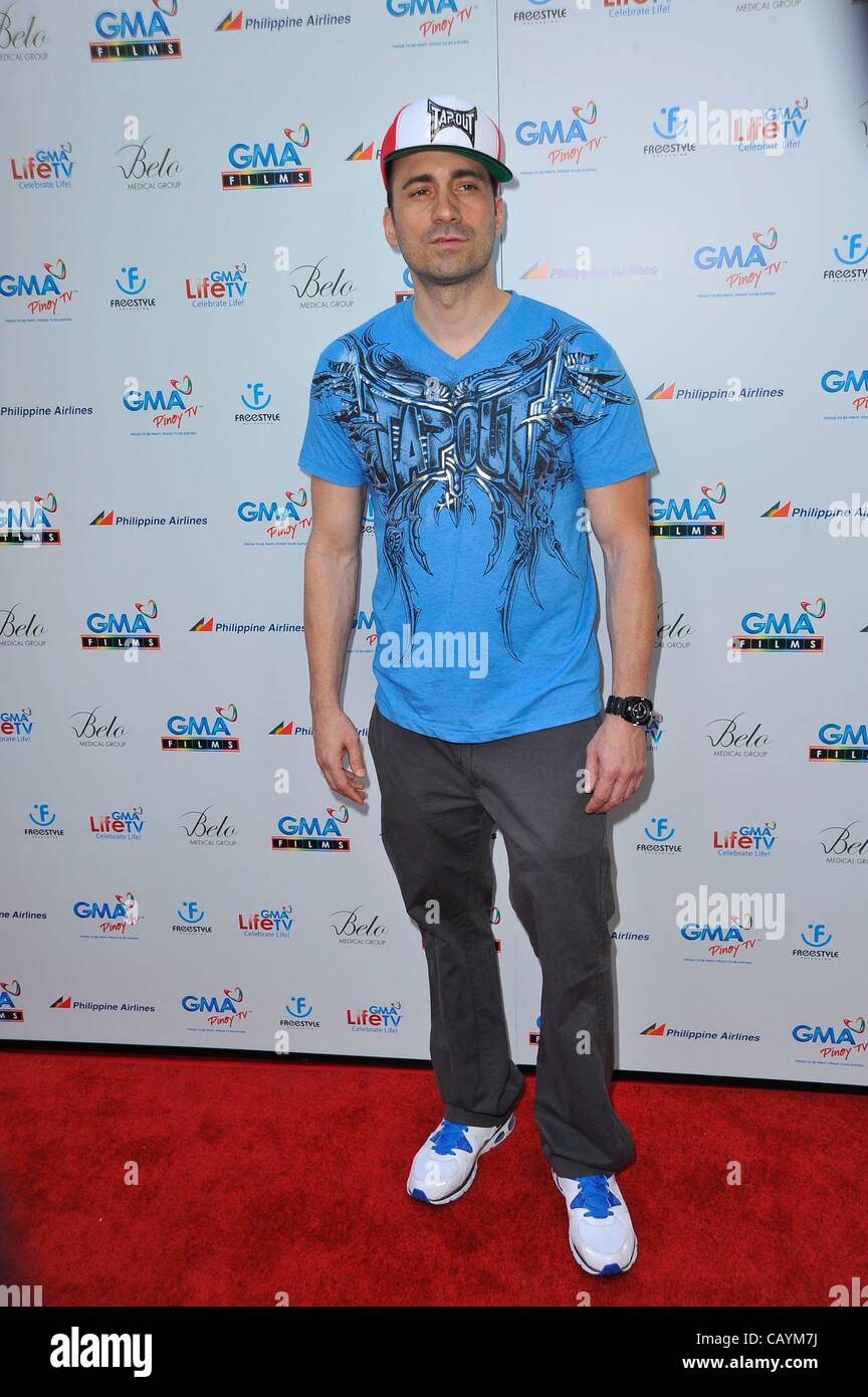 Arrivées à la Giannone Jay pour la première route, l'ArcLight Cinemas, Los Angeles, CA, le 9 mai 2012. Photo par : Dee Cercone/Everett Collection Banque D'Images