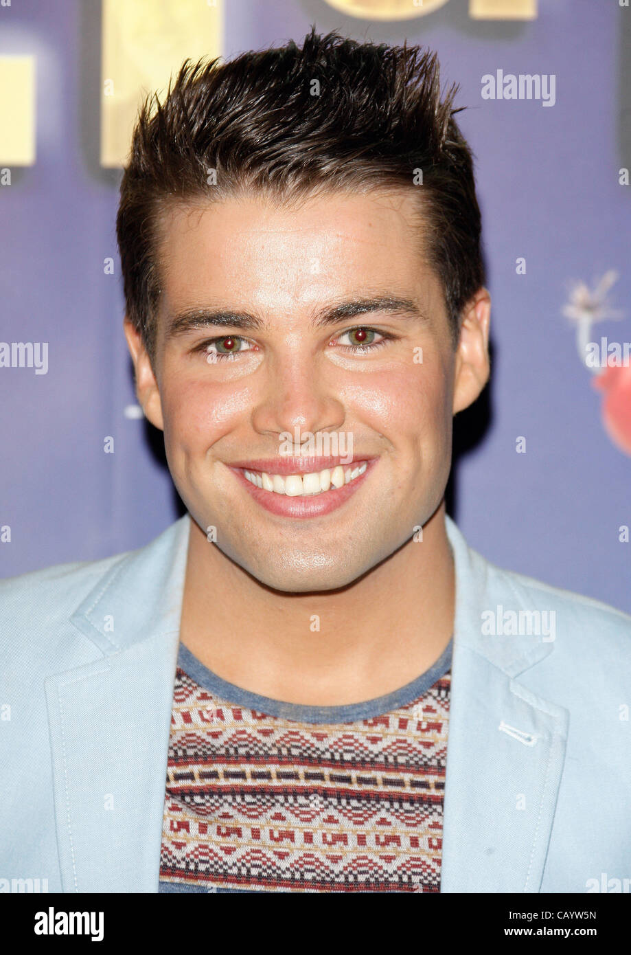 JOE MCELDERRY STREET OF DREAMS ENCORE DE PREMIER MINISTRE MANCHESTER ARENA MANCHESTER ANGLETERRE 10 Mai 2012 Banque D'Images