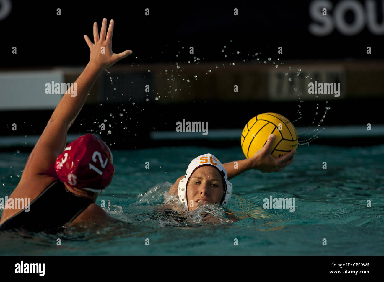13 mai 2012 - San Diego, Californie, USA - San Diego, CA ; NCAA  Championnats de water-polo - Mai 13th, 2012 - Patricia Jancso de USC jouer  contre des adversaires de l'Université