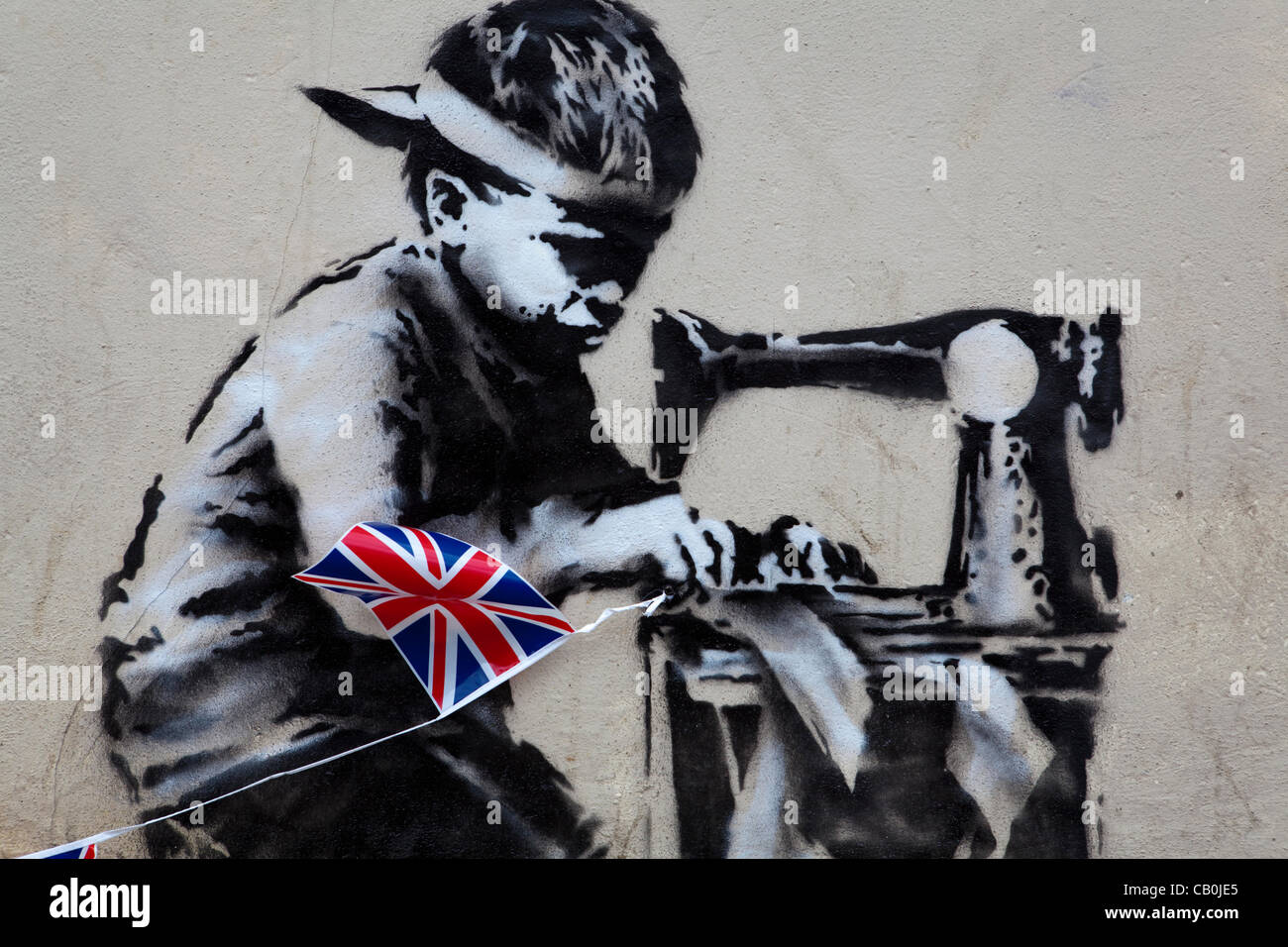 Torchon De Cuisine En Coton Avec Motif Banksy - 40x60 Cm - Art Urbain Graffiti - Cadeau Original Pour Amateurs D'art - 12