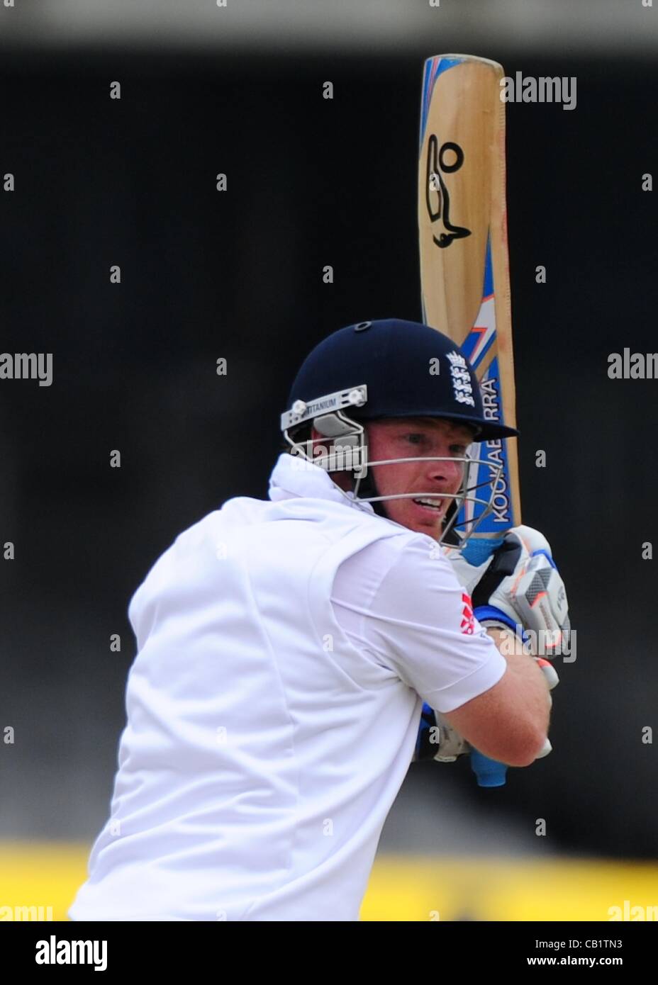 21.05.2012 Londres, Angleterre. Ian Bell en action pendant le premier test entre l'Angleterre et Antilles de seigneurs. Banque D'Images