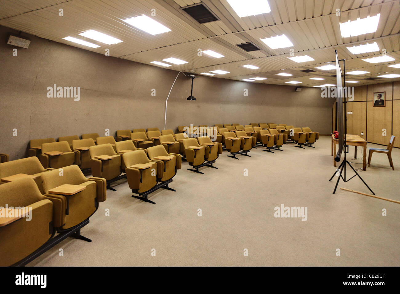 L'armée bosniaque a pris un bunker nucléaire construit secrètement par l'Armée yougoslave le 11 mai 1992. Aujourd'hui, ce bunker est ouverte au public. Banque D'Images