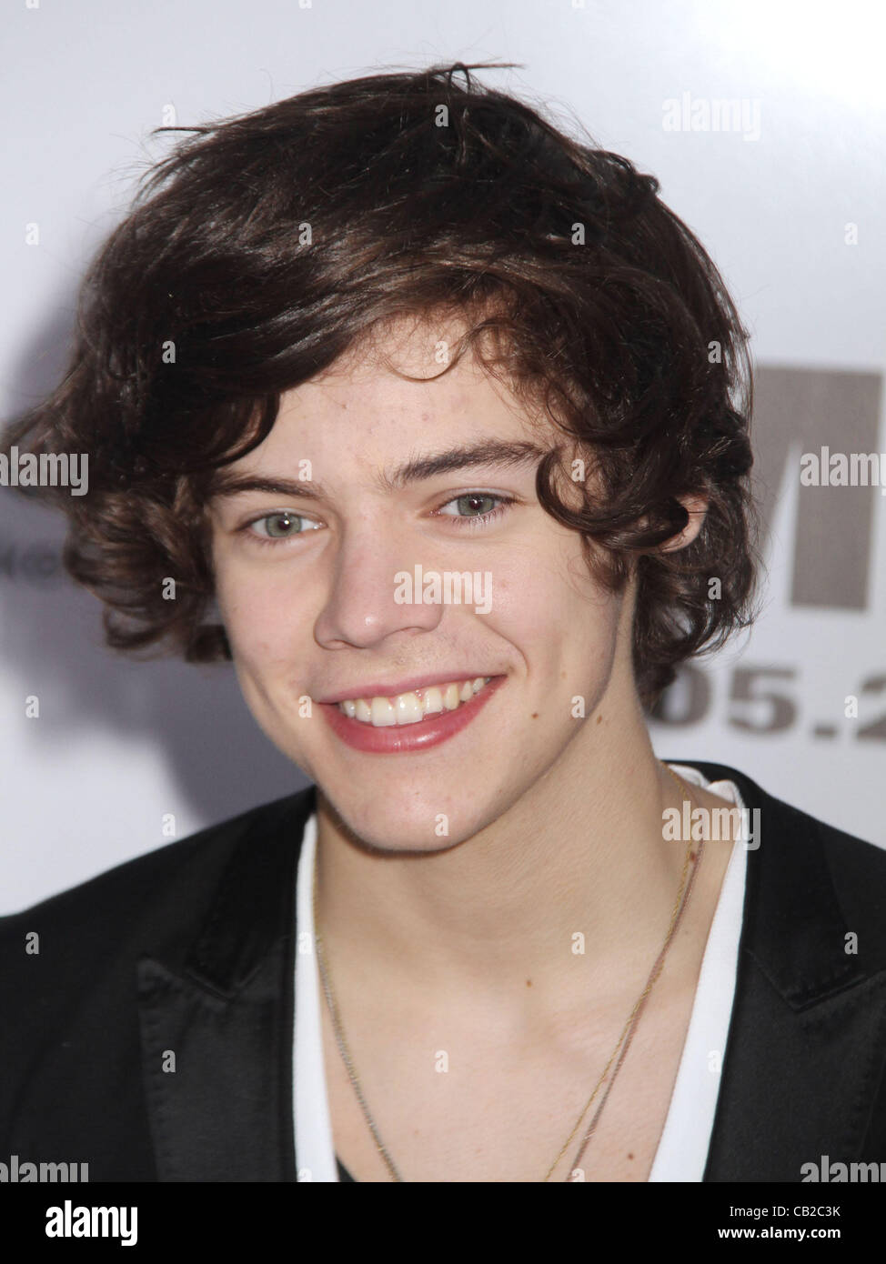 23 mai 2012 - New York, New York, États-Unis - le chanteur HARRY Styles du groupe 'UN SENS' assiste à la première de New York "les hommes en noir 3' qui s'est tenue au Ziegfeld Theatre. (Crédit Image : © Kaszerman ZUMAPRESS.com)/Nancy Banque D'Images