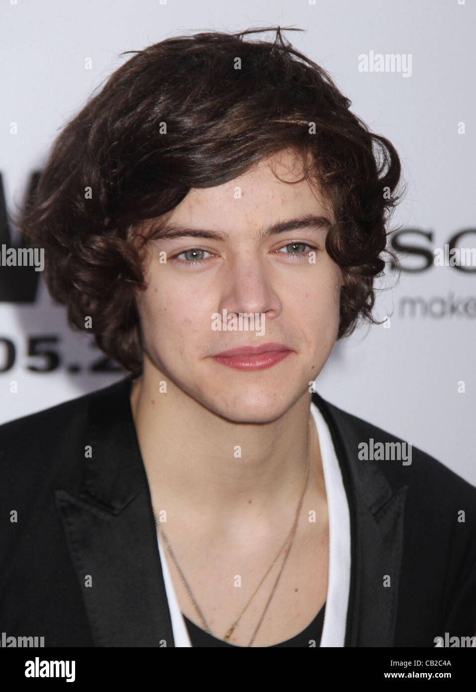 23 mai 2012 - New York, New York, États-Unis - le chanteur HARRY Styles du groupe 'UN SENS' assiste à la première de New York "les hommes en noir 3' qui s'est tenue au Ziegfeld Theatre. (Crédit Image : © Kaszerman ZUMAPRESS.com)/Nancy Banque D'Images
