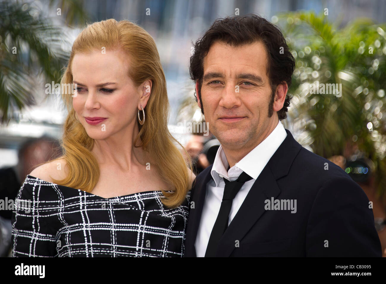 Nicole Kidman (actrice) et Clive Owen (acteur) à une séance de photos pour film 'Heminway & Gellhorn' 65e Festival de Cannes 2012 Palais des Festivals, Cannes, France Vendredi 25 Mai 2012 Banque D'Images