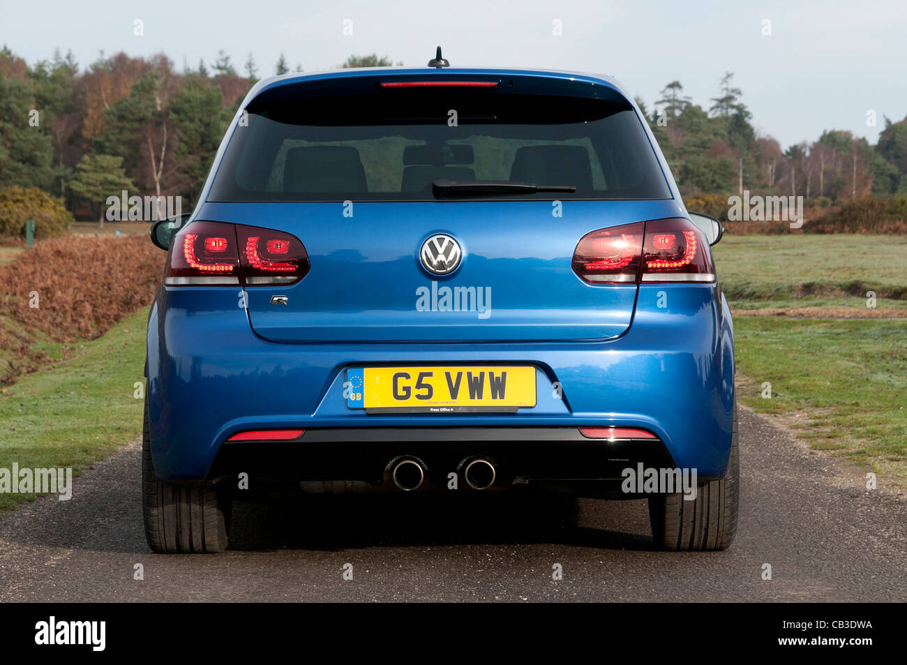 2011 Volkswagen Golf R STI Banque D'Images