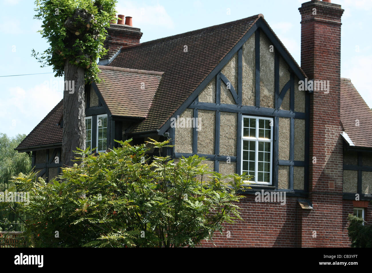 Maison de Tamise Maidenhead Berkshire Banque D'Images