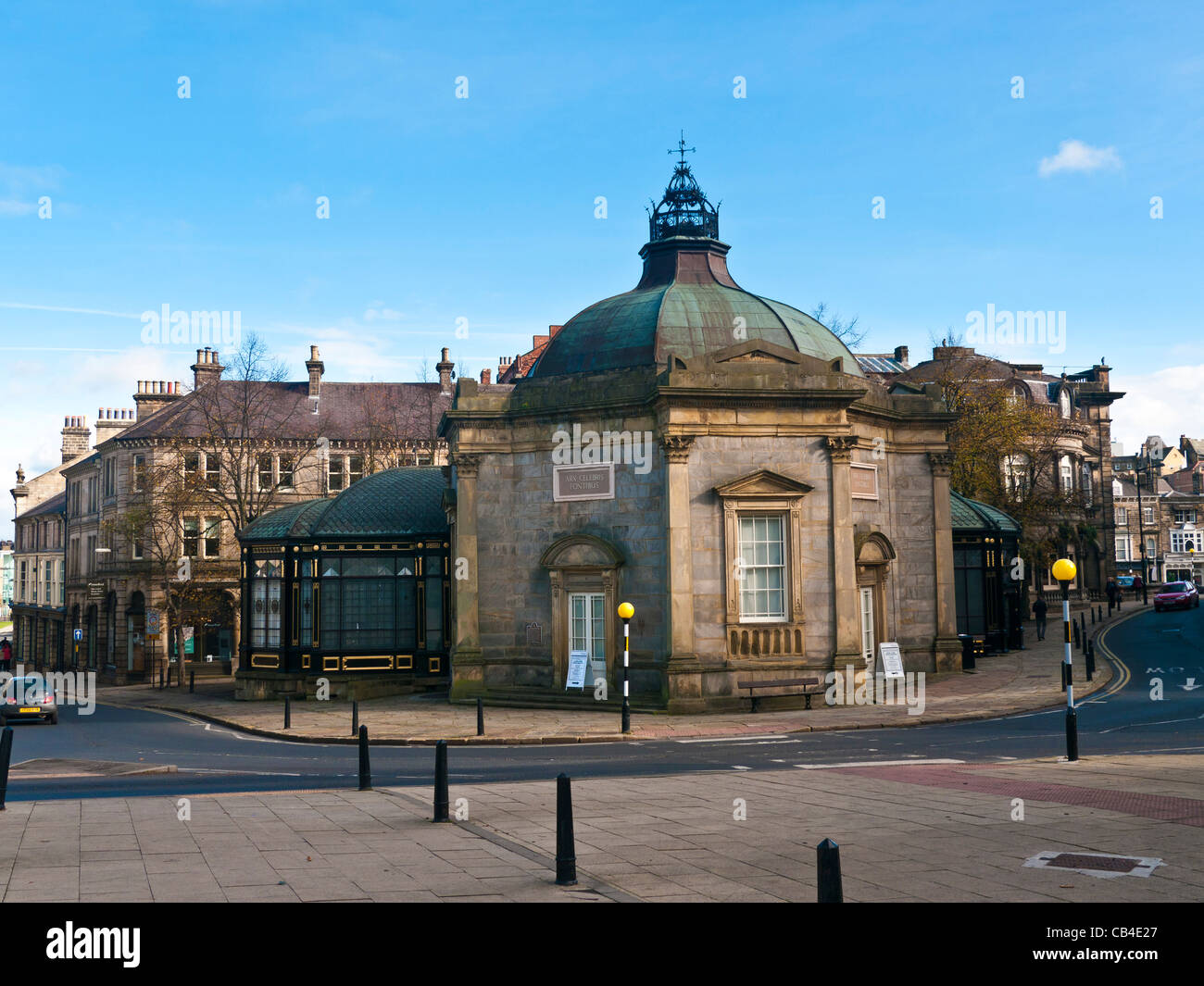 Pompe Royal House, Harrogate, North Yorkshire Banque D'Images