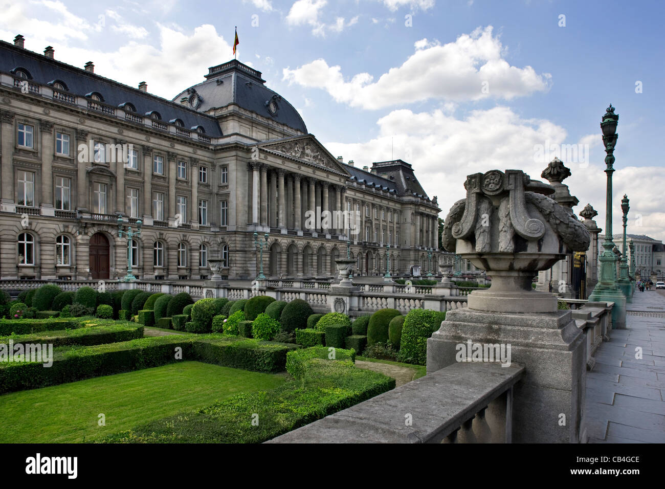 Le Palais Royal de Bruxelles / Koninklijk Paleis van Brussel, Belgique Banque D'Images