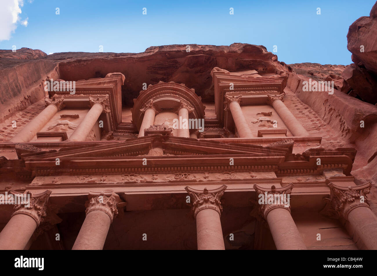 Petra Jordanie Moyen Orient. Ruines antiques. Banque D'Images