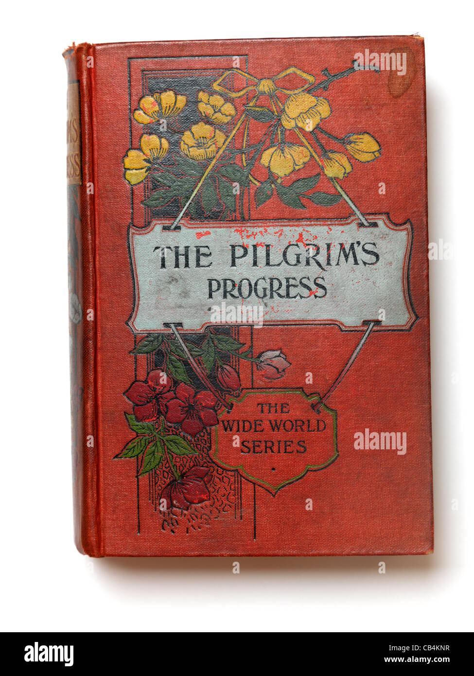 Couverture du Pilgrim's Progress Book Banque D'Images