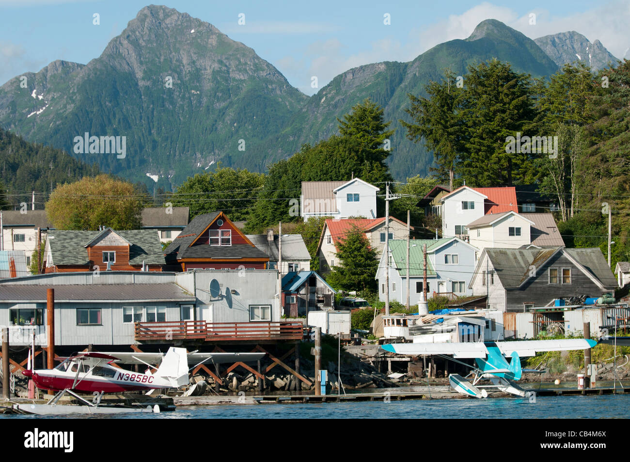 Sitka, Alaska Banque D'Images