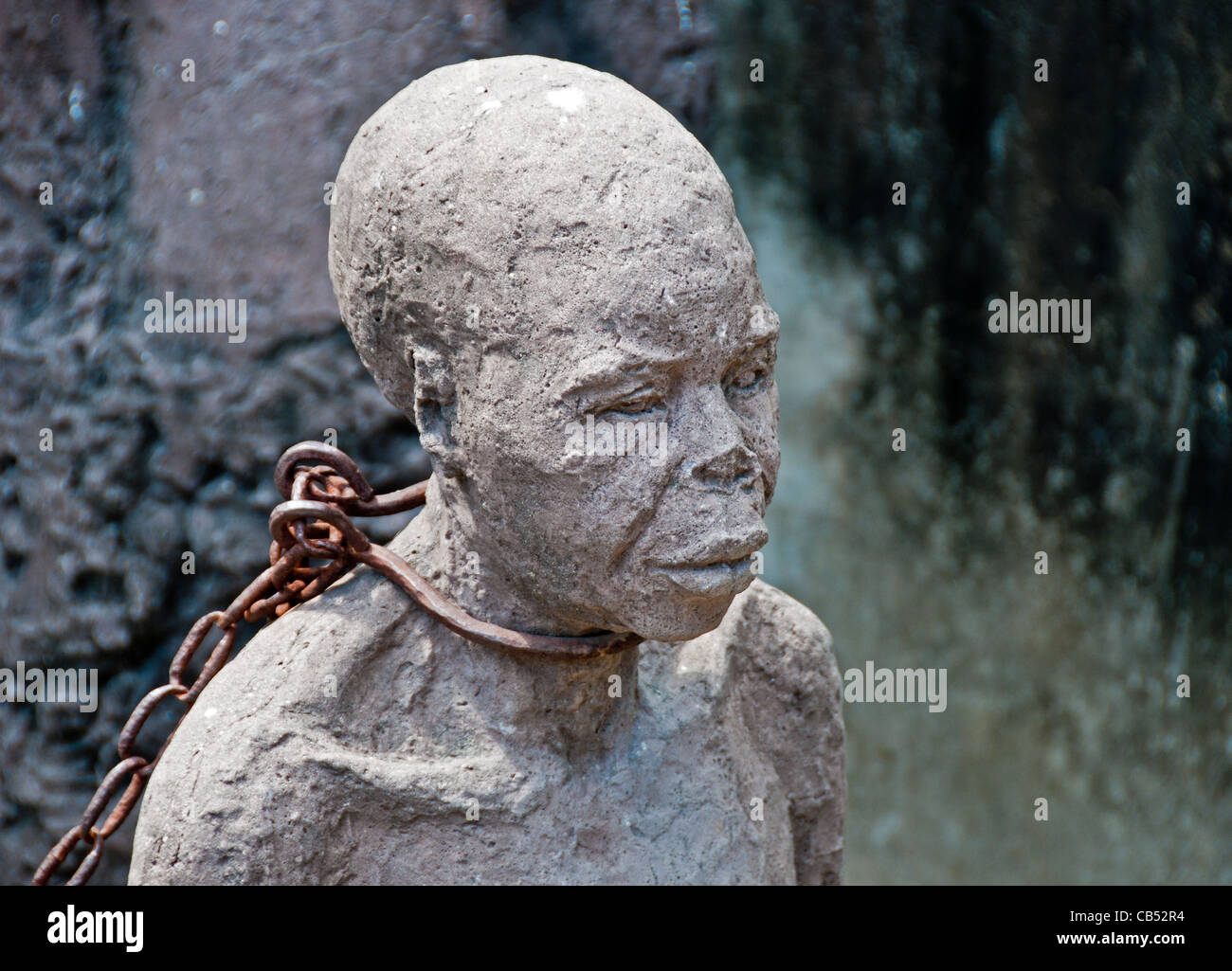 Mémorial de l’esclave Banque D'Images