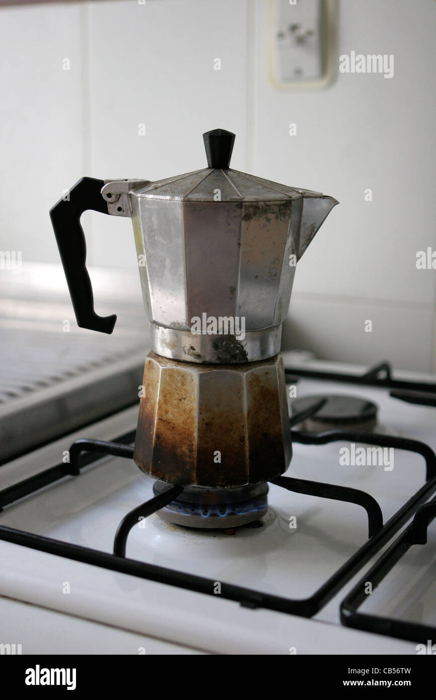 Machine à café expresso Banque D'Images