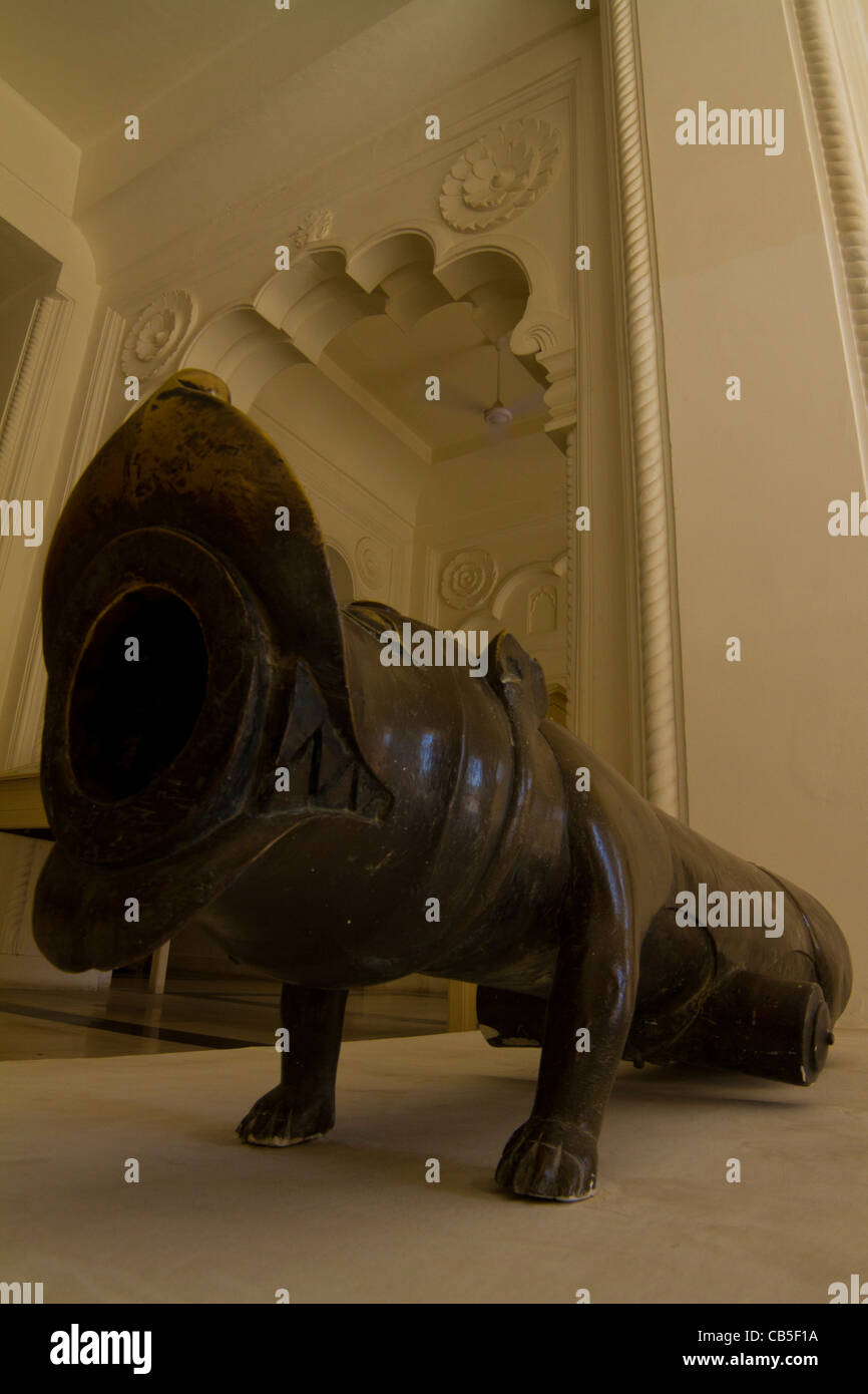 La magnifique Mehrangarh Fort dans la ville de Jodhpur, Rajasthan, Inde. Banque D'Images