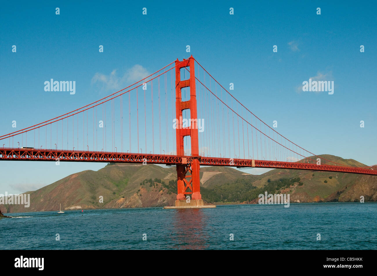 Golden Gate Bridge, San Francisco, Californie, USA. Photo copyright Lee Foster. Photo #  Californie108213 Banque D'Images