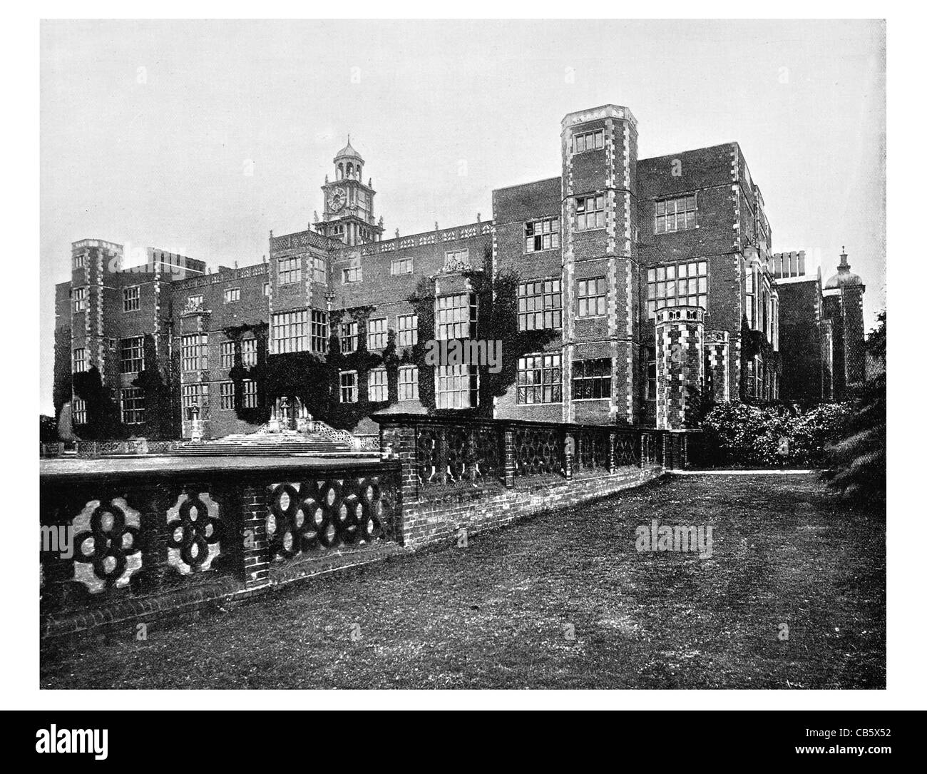 Hatfield House country house Great Park Hertfordshire Angleterre Jacobean Robert Cecil Banque D'Images