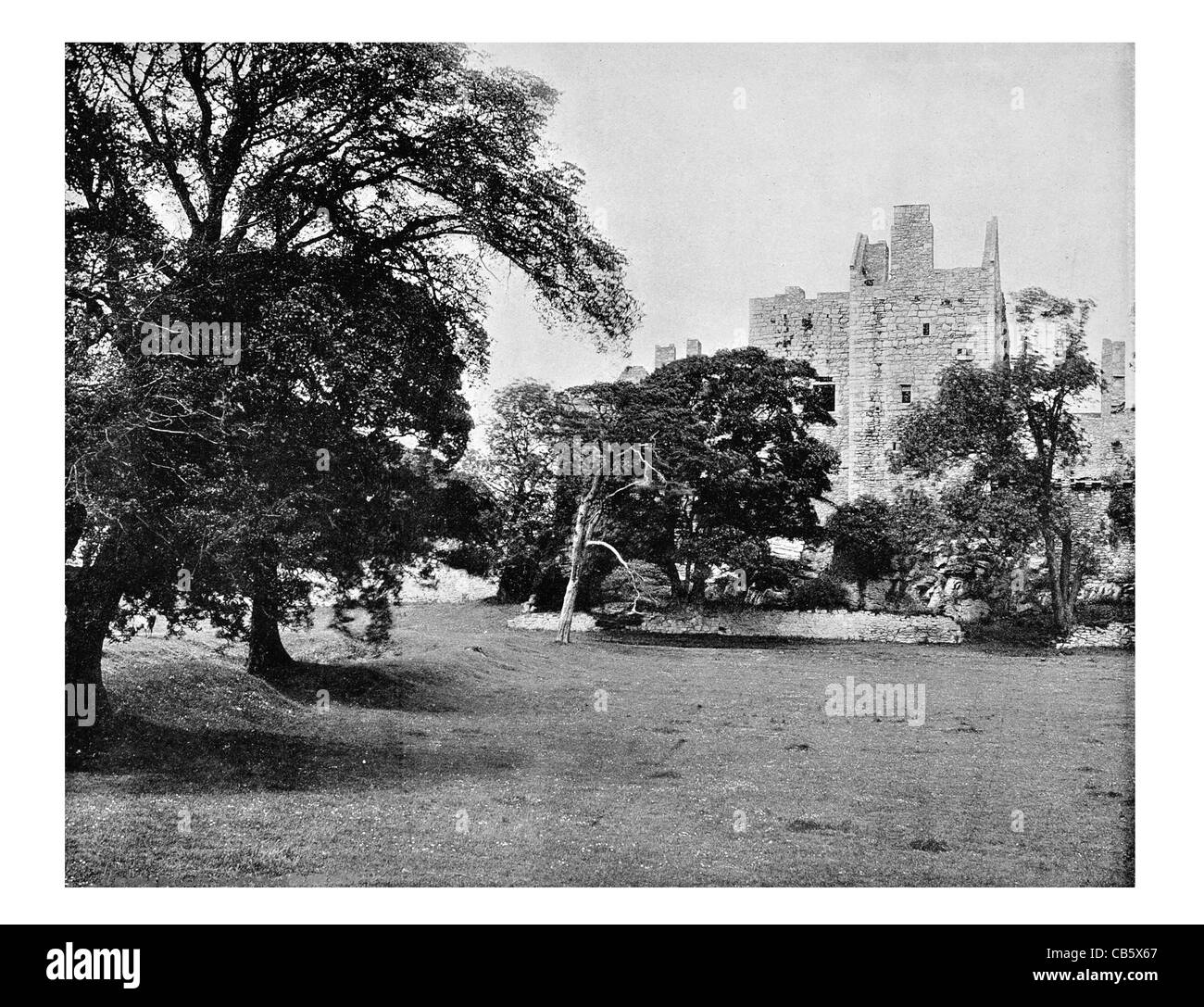 Craigmillar Castle Edimbourg Ecosse médiévale historique ruine ruines ruinées Banque D'Images
