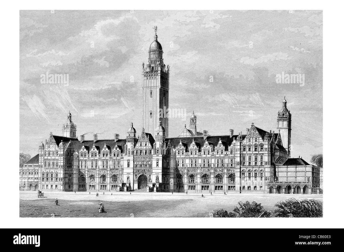 L'Imperial College Science Technology Medicine Université de recherche publique Londres Banque D'Images