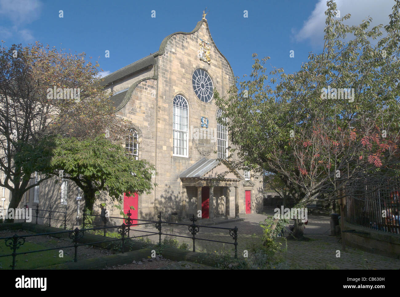 Canongate Kirk, Édimbourg, Écosse, Royaume-Uni Banque D'Images