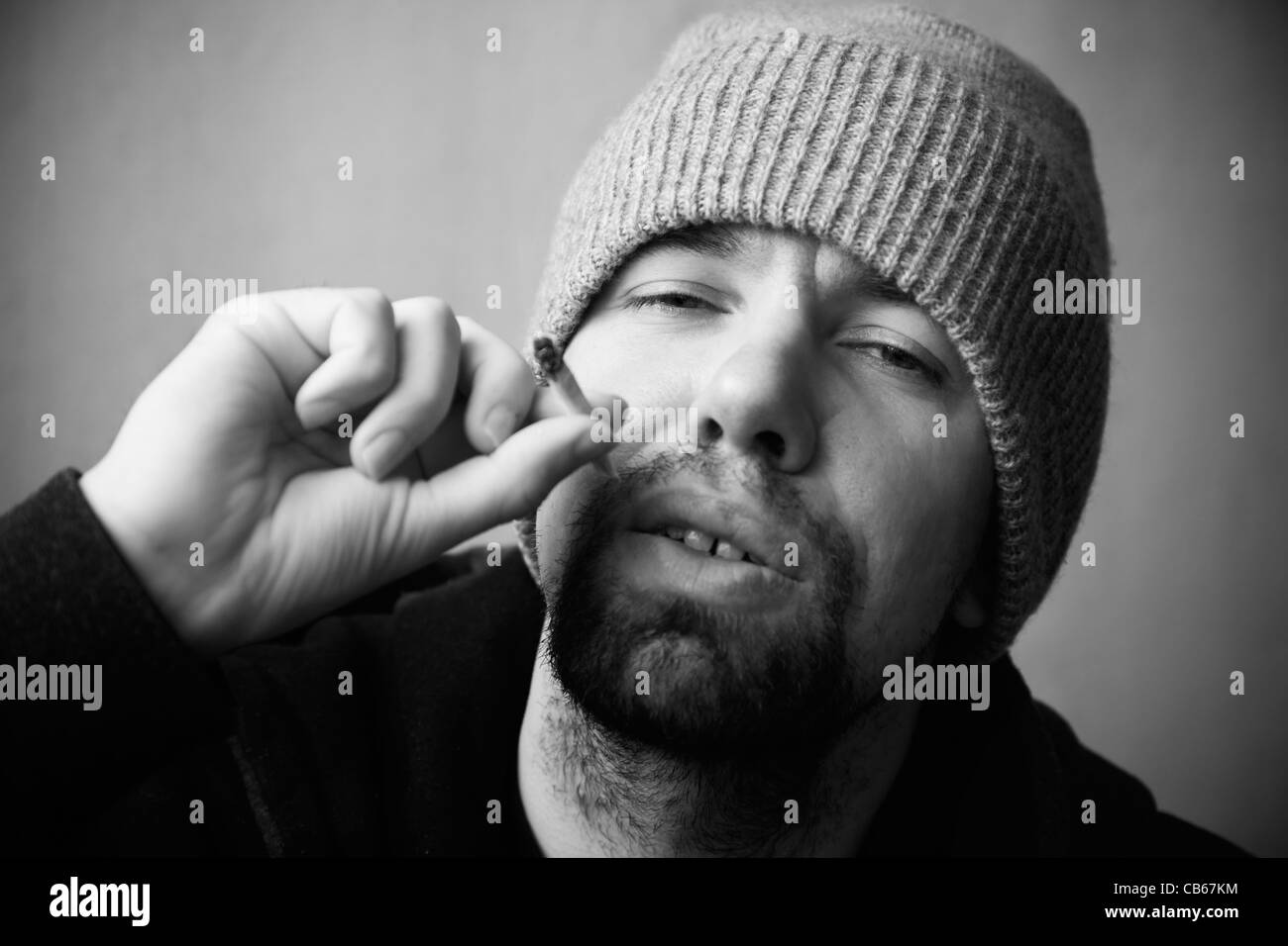 chanvre de fumer Banque D'Images