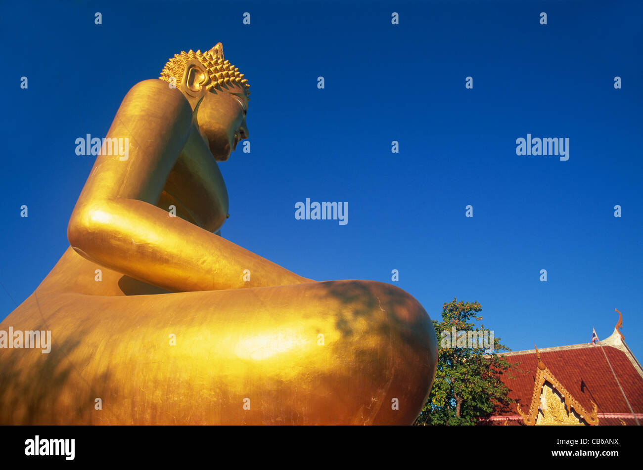 La Thaïlande, Pattaya, Statue du Grand Bouddha Banque D'Images