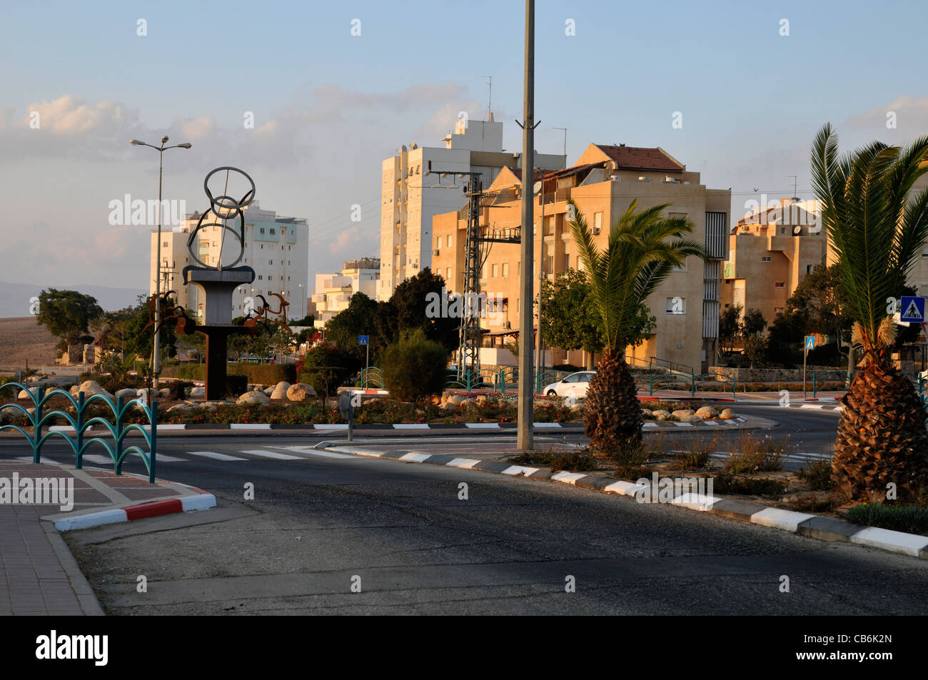 L'un de la rue d'Arad, Israël, Asie, Moyen Orient Banque D'Images