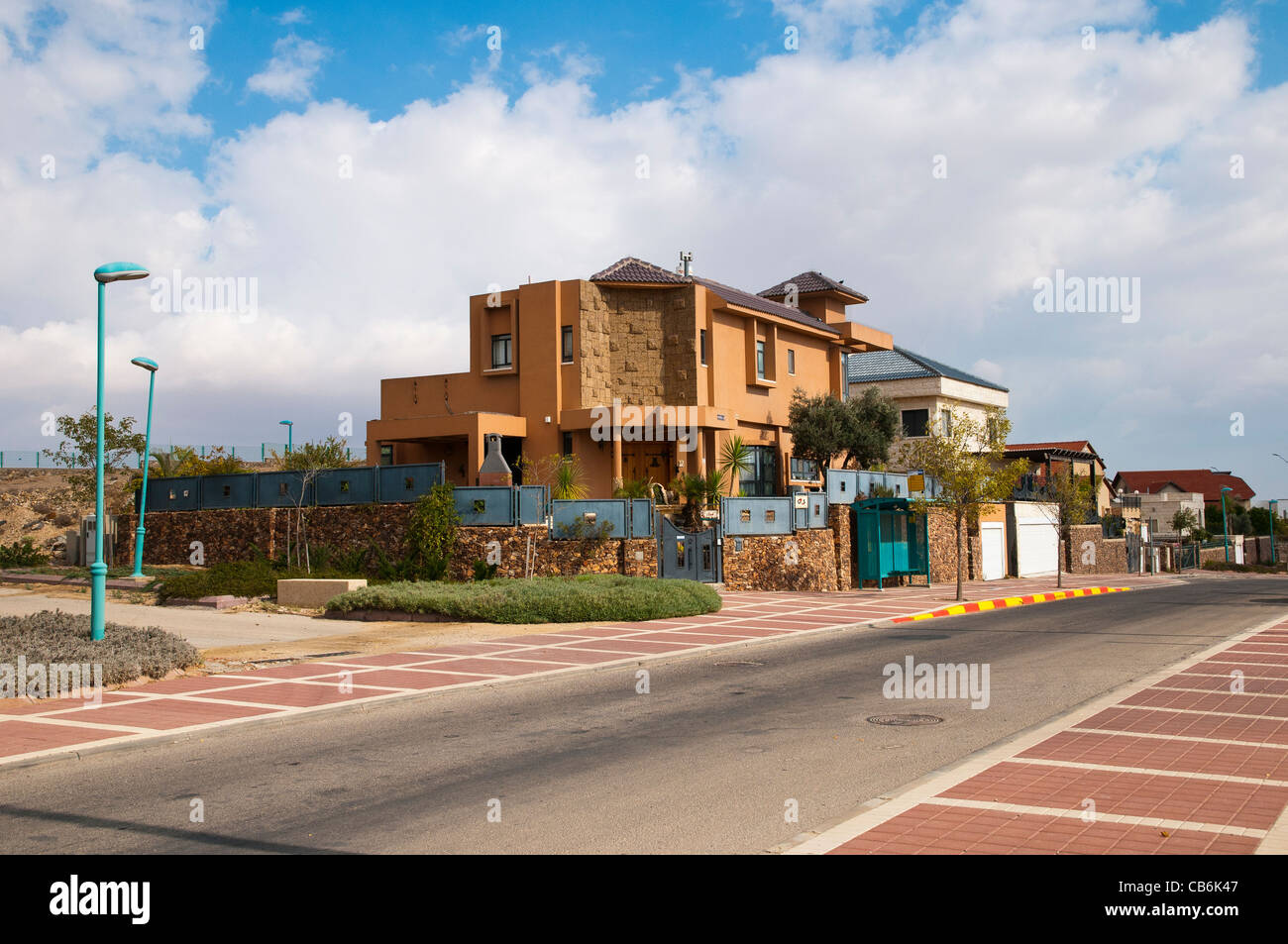 Nouveau quartier, Arad, Israël, Asie, Moyen Orient Banque D'Images