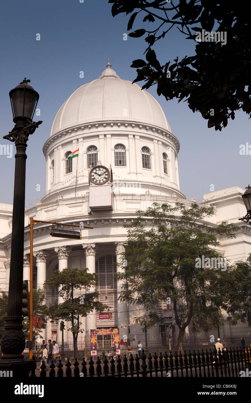 L'Inde, le Bengale occidental, Calcutta, BBD Bagh, GPO, bâtiment historique du site trou noir de Calcutta event Banque D'Images