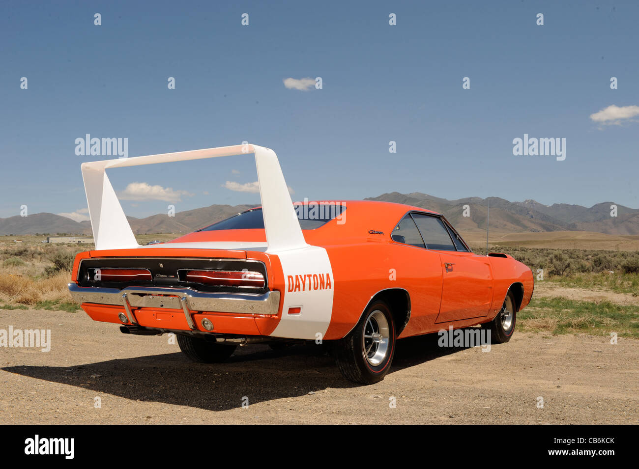 1969 Dodge Charger Daytona, 375 ch, 440 cu, à moteur V8, muscle car Banque D'Images