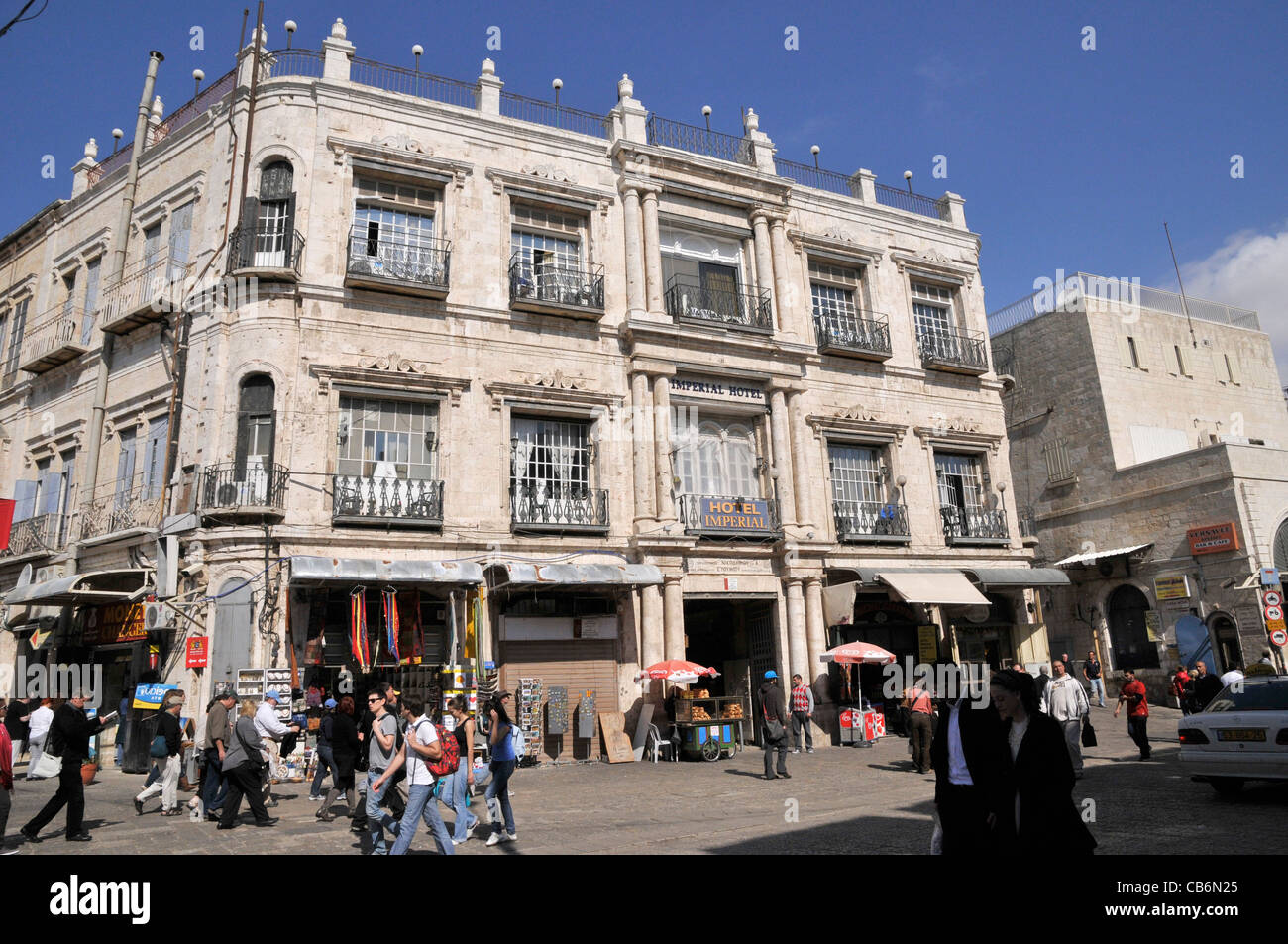 L'hôtel Imperial, vieille ville, Jérusalem, capitale d'Israël, Asie, Moyen Orient Banque D'Images