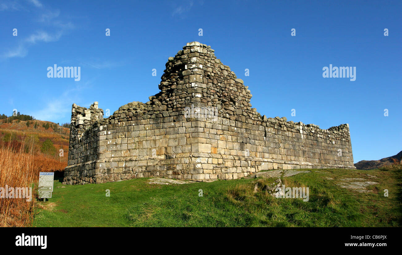 Loch Doon Castle Banque D'Images