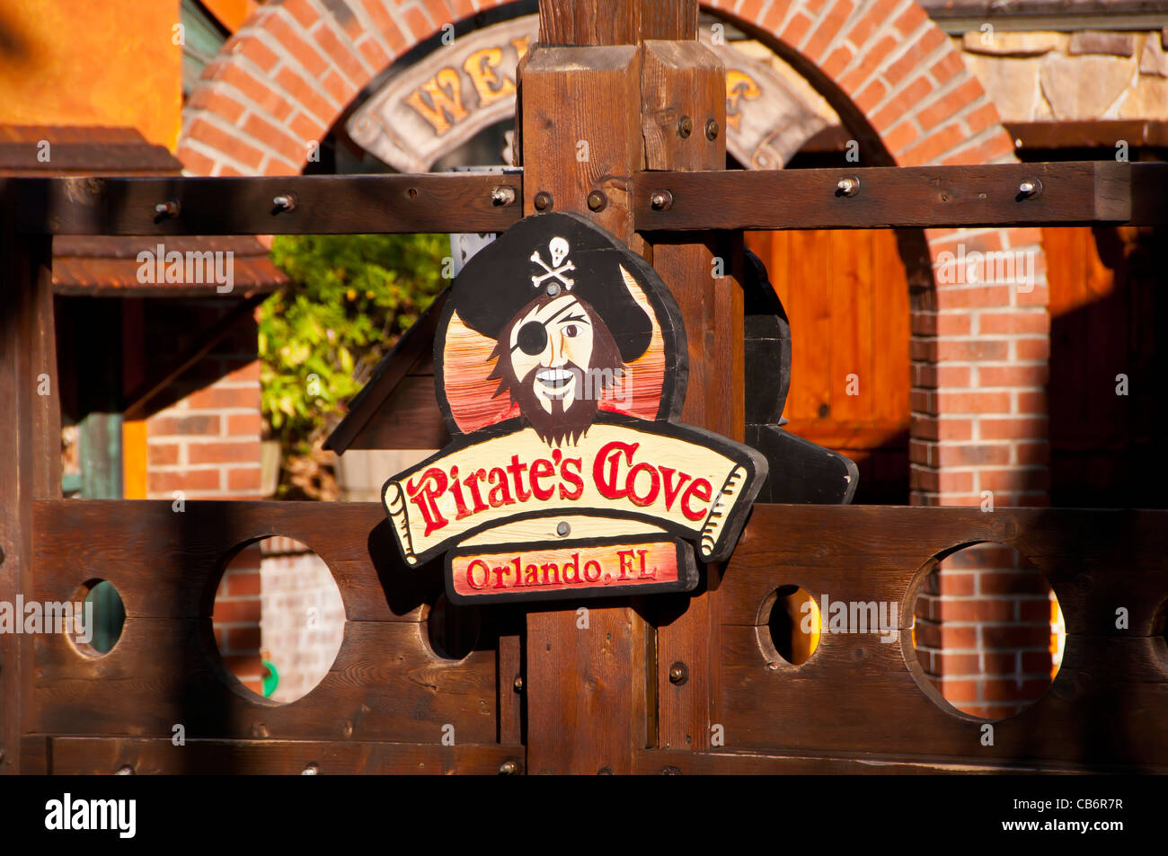 Orlando, Floride, Pirate's Cove Mini Golf attraction touristique sur International Drive Banque D'Images