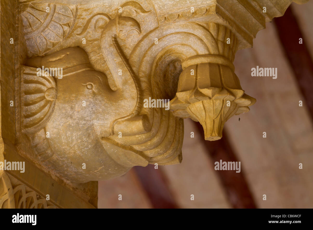 Fort Amber jaipur moghol monument coloré Banque D'Images