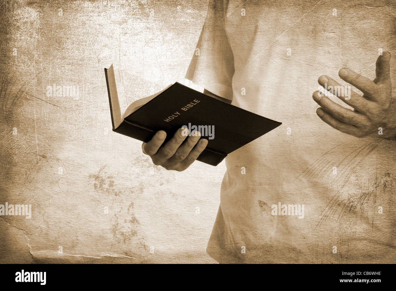 Sainte Bible Banque D'Images