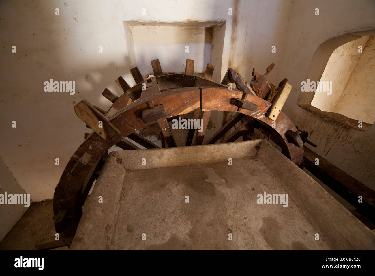 Fort Amber jaipur moghol monument coloré Banque D'Images
