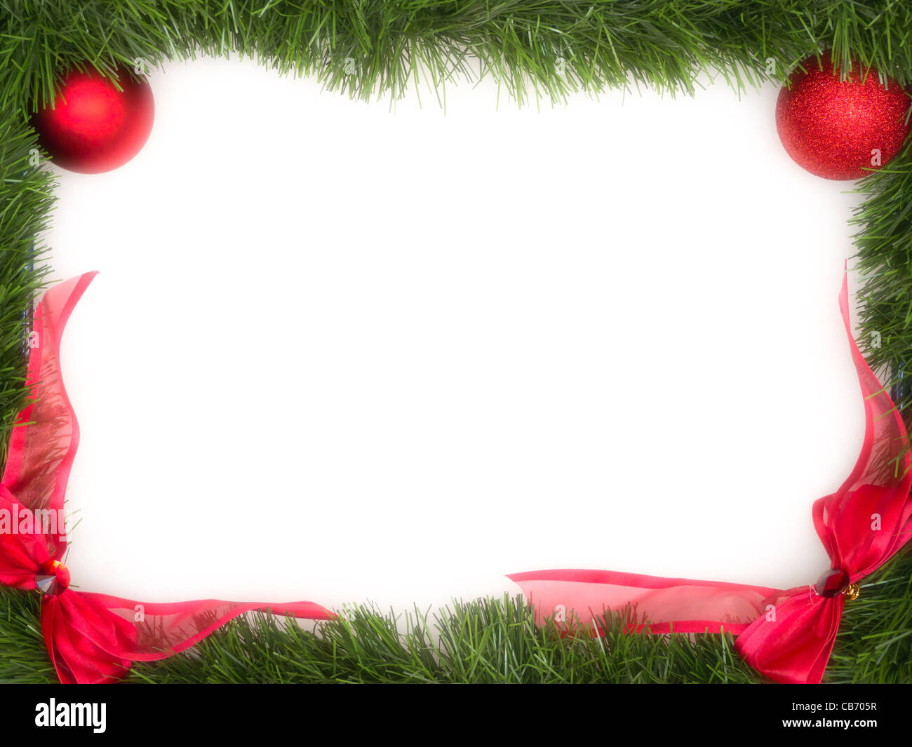 Cadre de Noël Photo Stock - Alamy