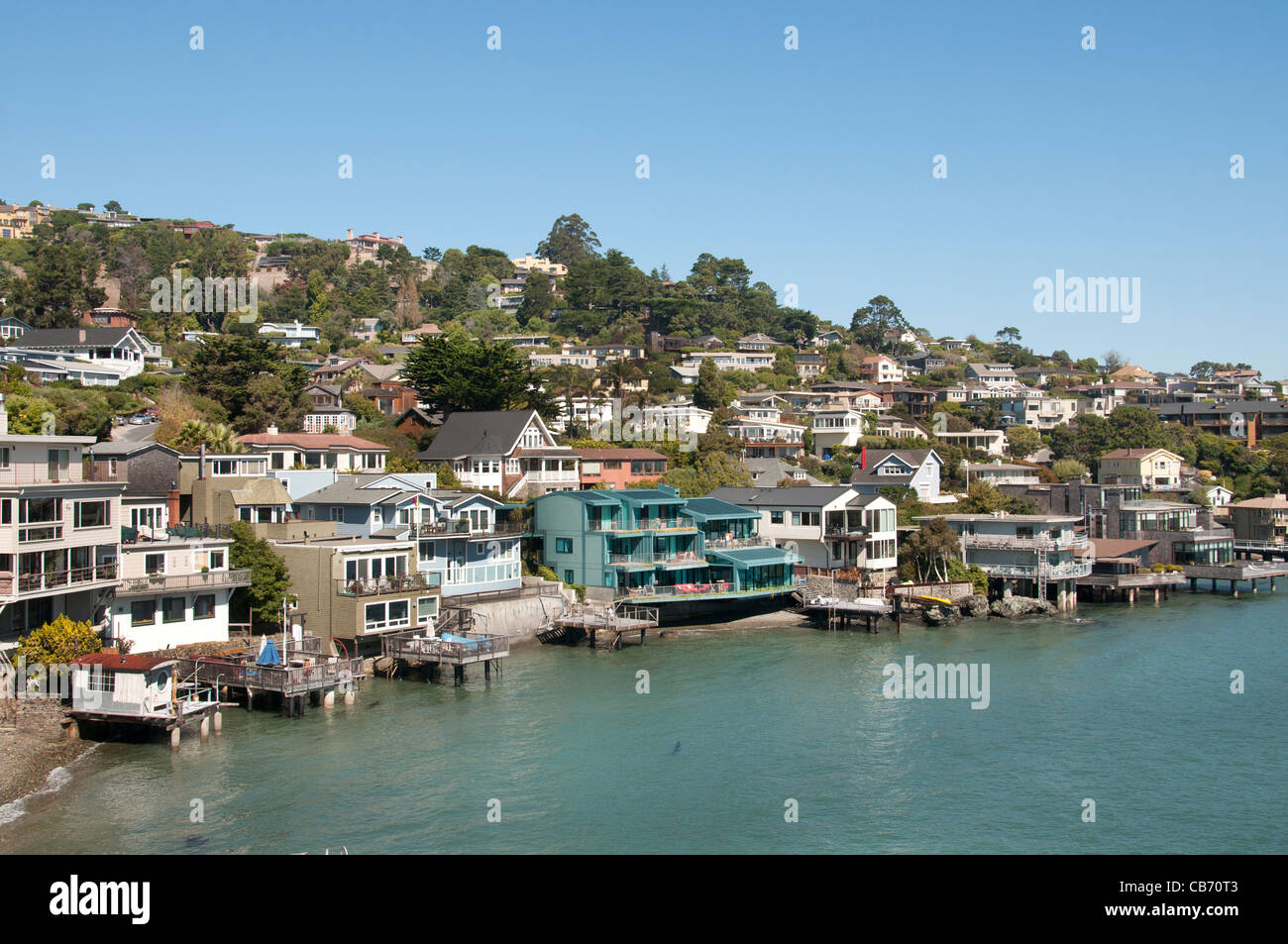Tiburon San Francisco California United States of America USA Américain Town City Banque D'Images